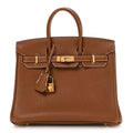 Togo Birkin 25 Gold product image 1, provided for visual reference and product detail review