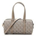 GG Shadow Monogram Ophidia Top Handle Bowler Bag Taupe product image 1, provided for visual reference and product detail