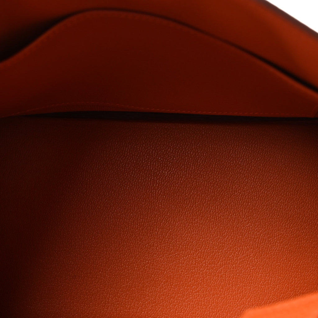 Togo Birkin 25 Orange product image 5, provided for visual reference and product detail review
