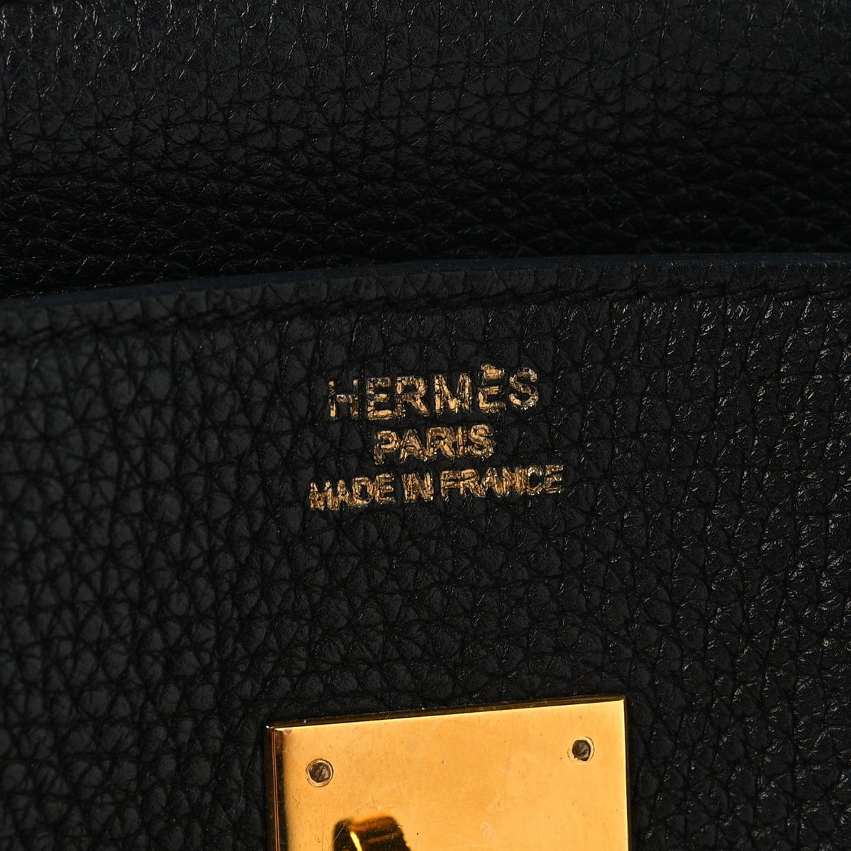 Togo Birkin 35 Black product image 5, provided for visual reference and product detail review