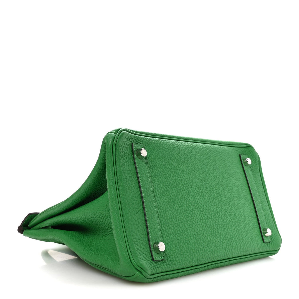 Taurillon Clemence Birkin 30 Menthe product image 4, provided for visual reference and product detail review