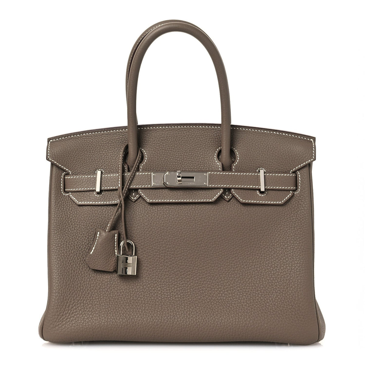 Togo Birkin 30 Etoupe product image 1, provided for visual reference and product detail review