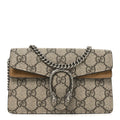 GG Supreme Monogram Super Mini Dionysus Shoulder Bag Taupe product image 1, provided for visual reference and product detail
