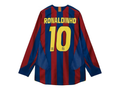 Nike FC Barcelona Re-Issue 2005/06 Ronaldinho #10 Home Jersey product image 1, provided for visual reference and product
