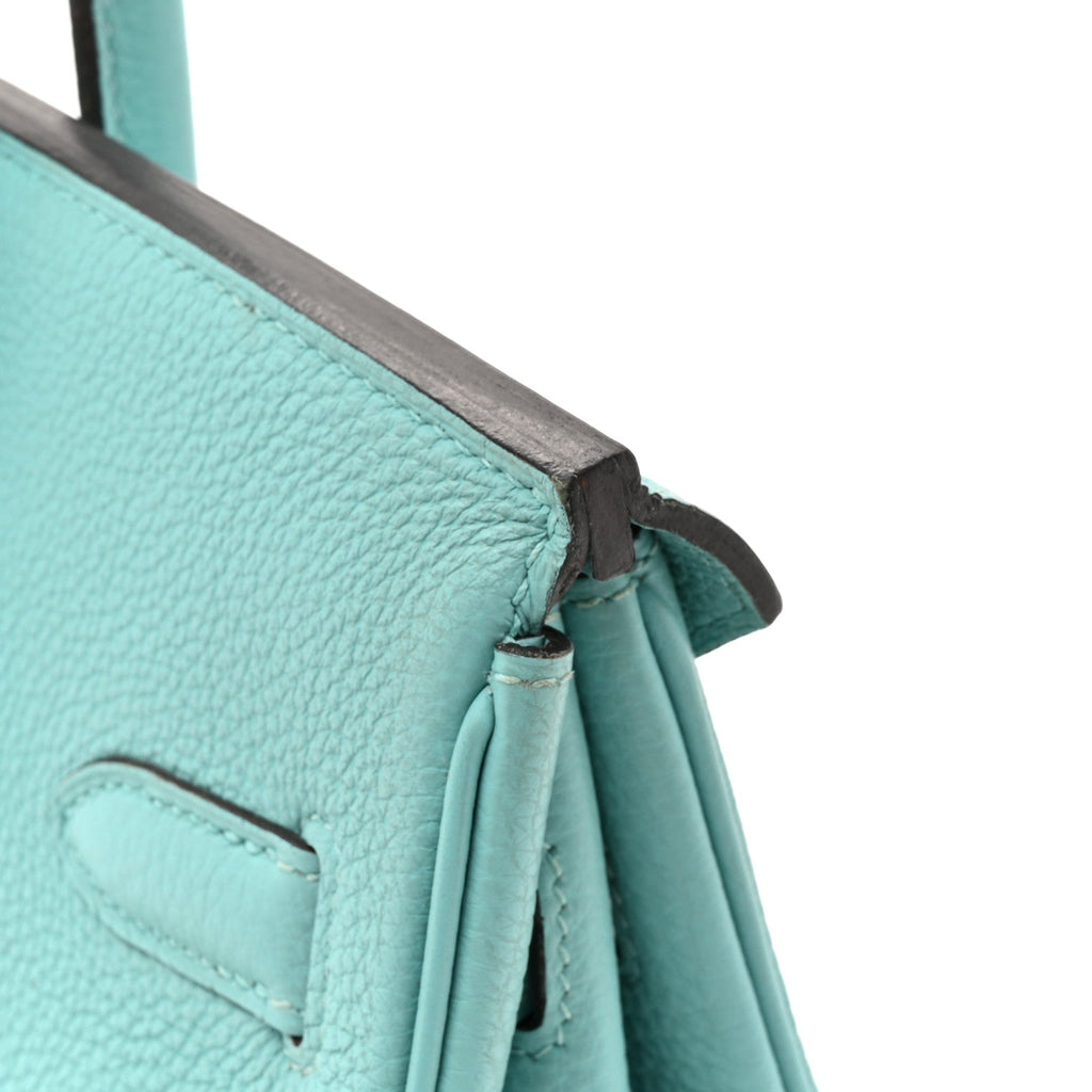 Togo BIRKIN 30 Bleu Atoll product image 15, provided for visual reference and product detail review