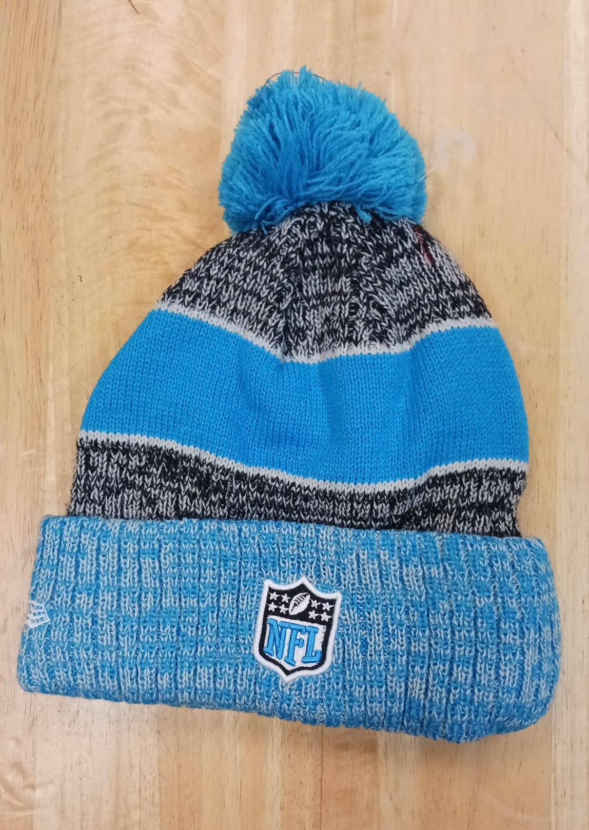 Carolina Panthers NFL New Era winter knit Hat with Pom product image 2