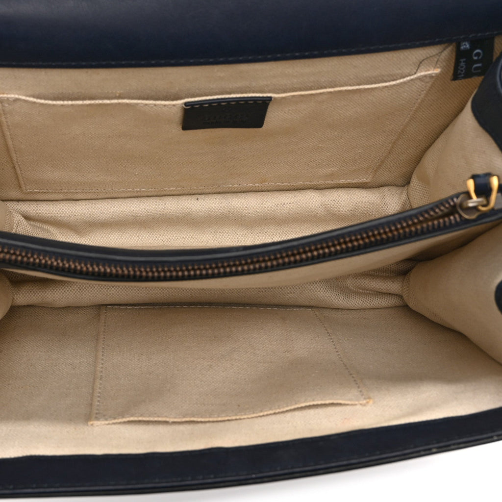 Moon Calfskin Bamboo Web Medium Dionysus Top Handle Bag Blue Emerald Hibiscus Red product image 5, provided for visual