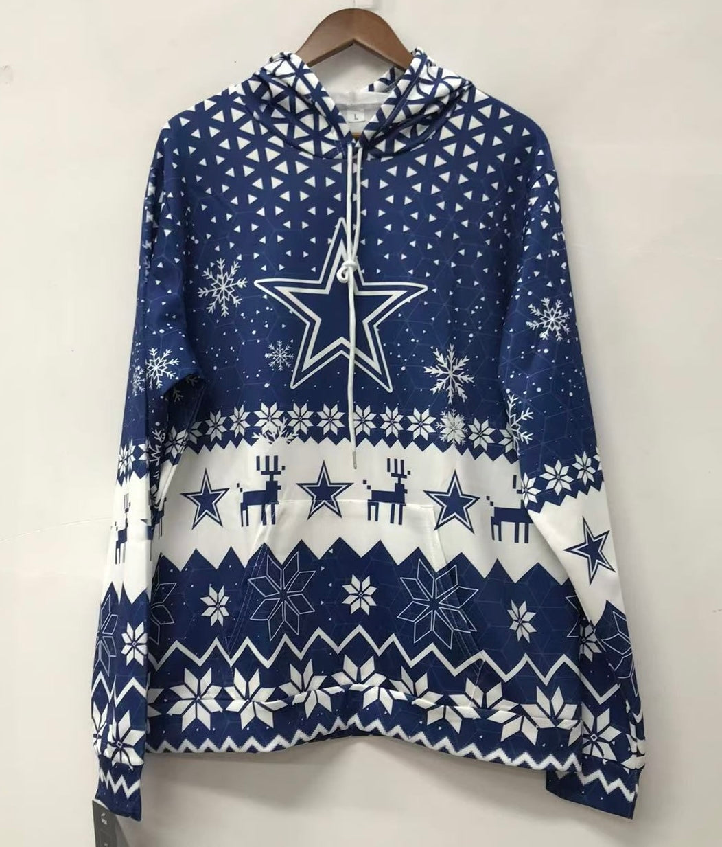Dallas Cowboys Holiday Sweater Hoodie product image 1