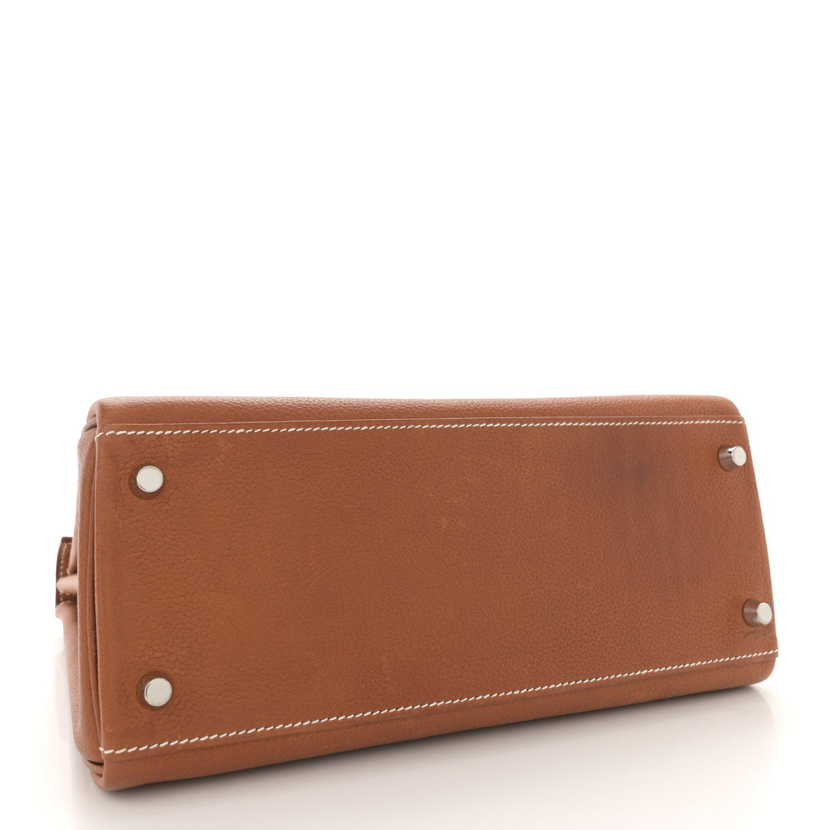 Barenia Faubourg Kelly Retourne 28 Fauve product image 4, provided for visual reference and product detail review