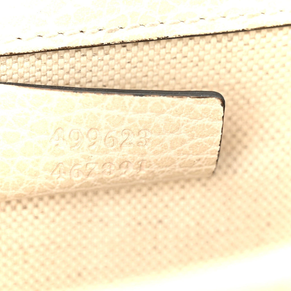 Dollar Calfskin Crystal Small Dionysus Shoulder Bag Mystic White product image 8, provided for visual reference and product