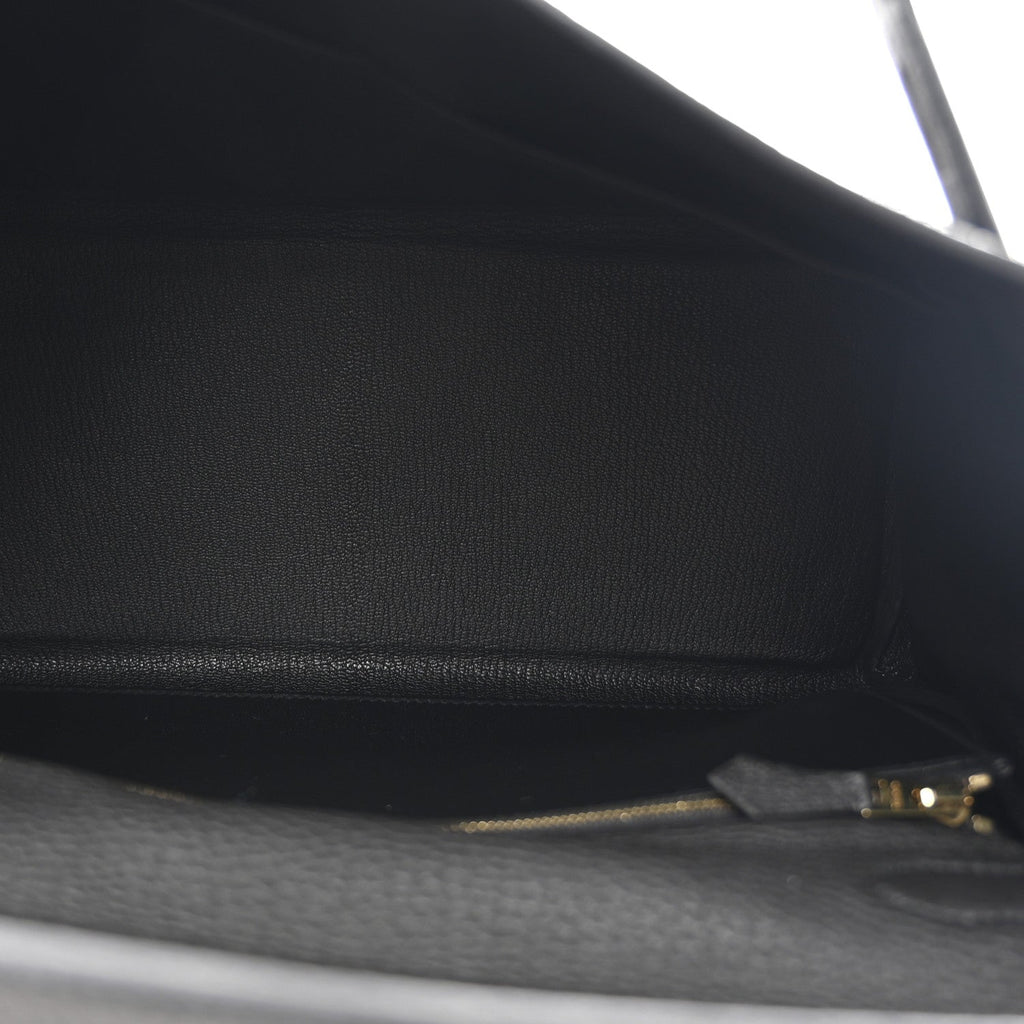 Togo Kelly Retourne 28 Black product image 5, provided for visual reference and product detail review