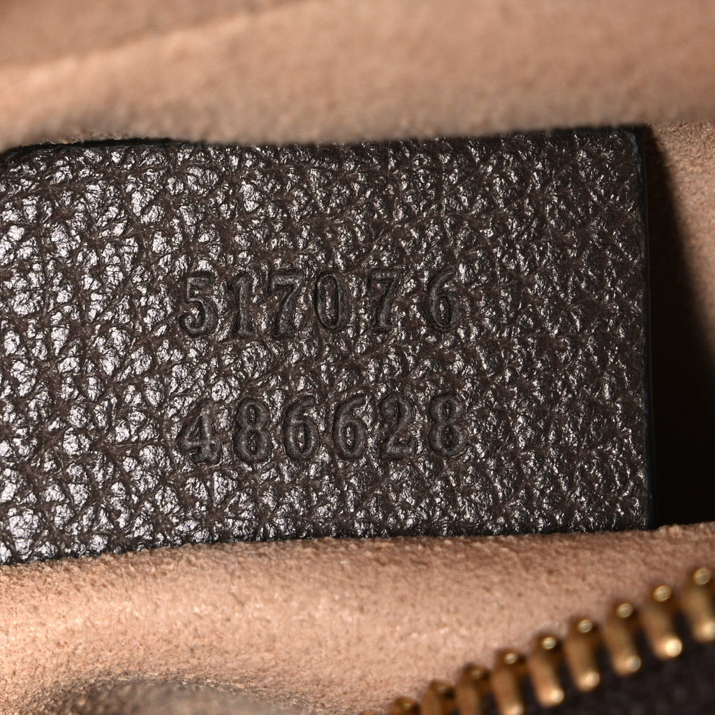 GG Supreme Monogram Web Small Ophidia Belt Bag 85 34 Dark Brown product image 7, provided for visual reference and product