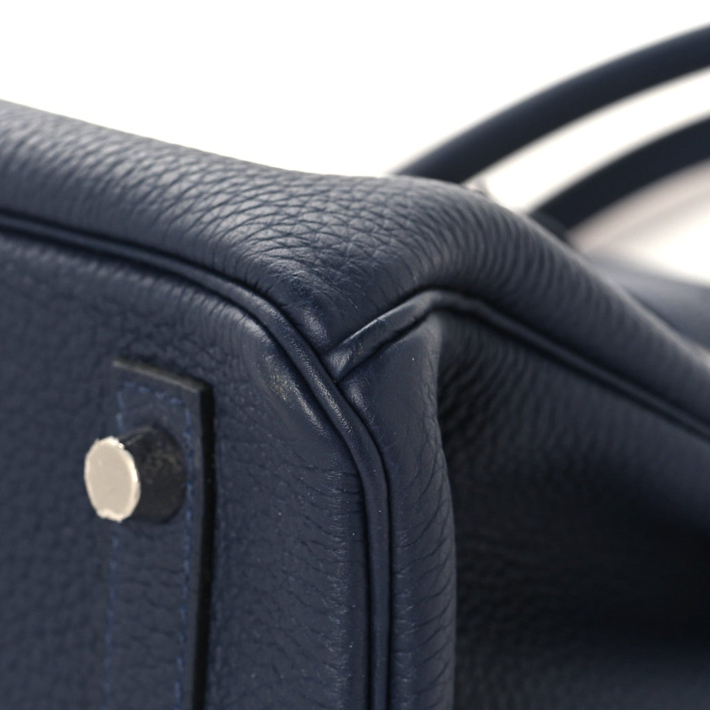 Togo Birkin 30 Bleu Nuit product image 9, provided for visual reference and product detail review