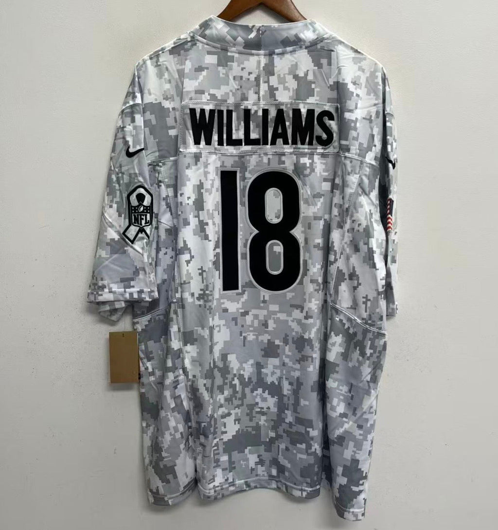 Caleb Williams Chicago Bears 2024 military salute to product image 2
