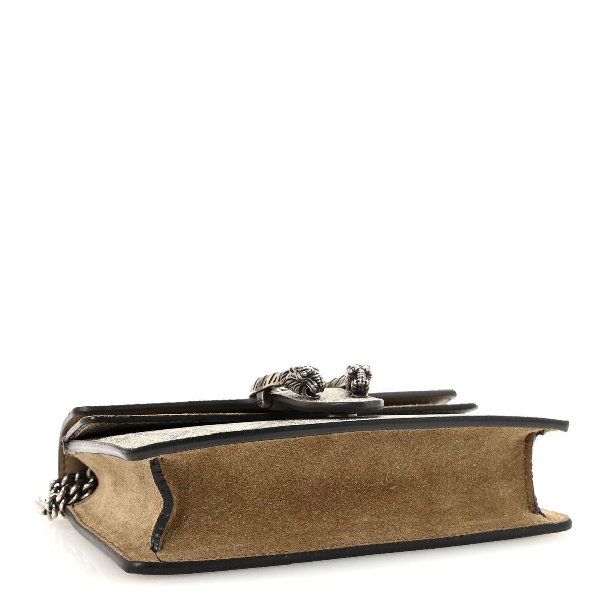 GG Supreme Monogram Super Mini Dionysus Shoulder Bag Taupe product image 4, provided for visual reference and product detail