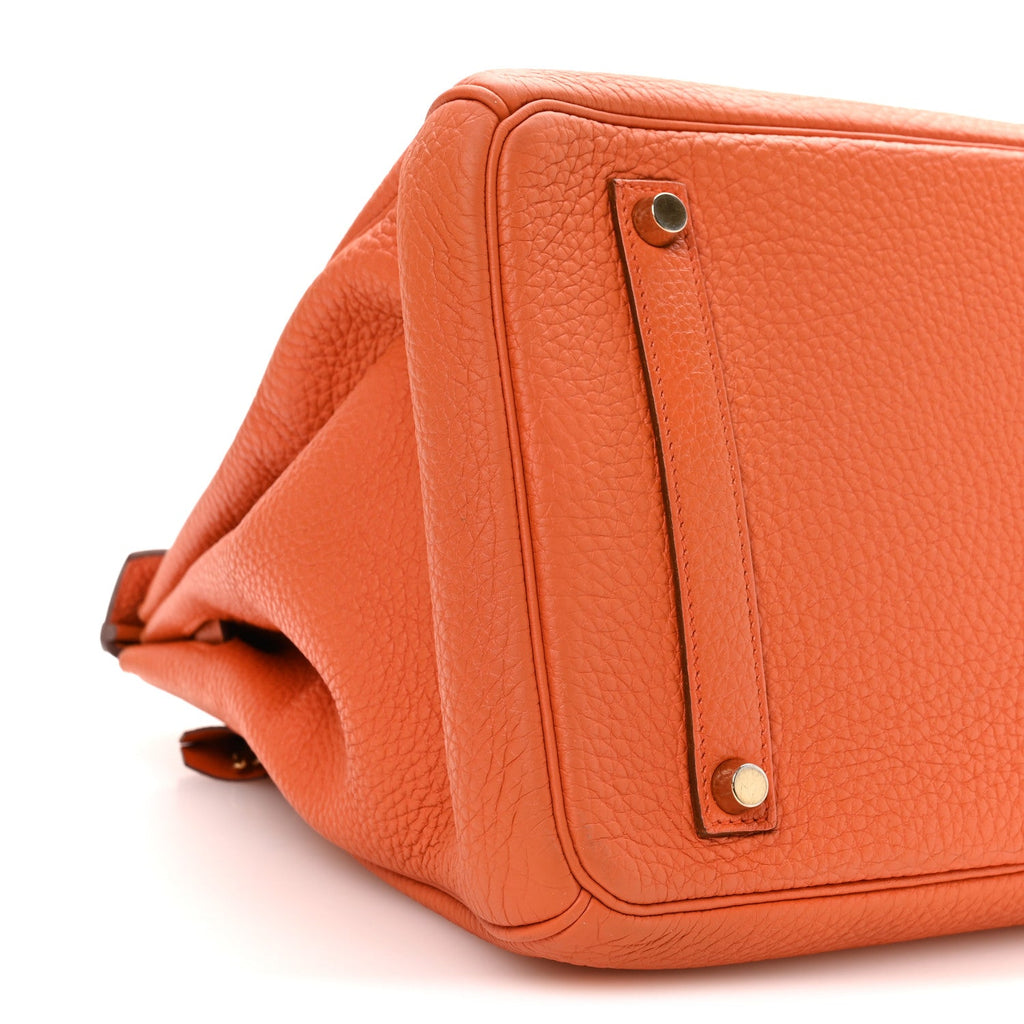 Togo Birkin 35 Orange product image 9, provided for visual reference and product detail review