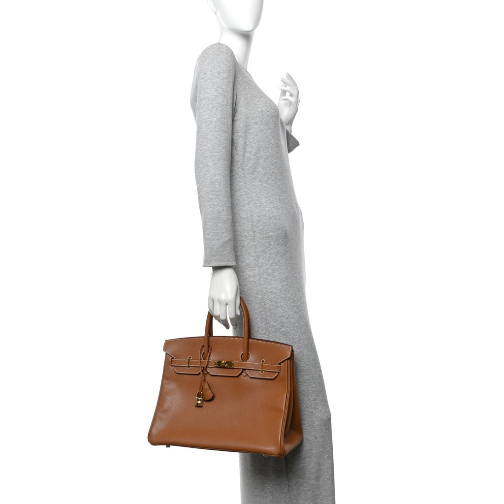 Courchevel Birkin 35 Gold product image 2, provided for visual reference and product detail review