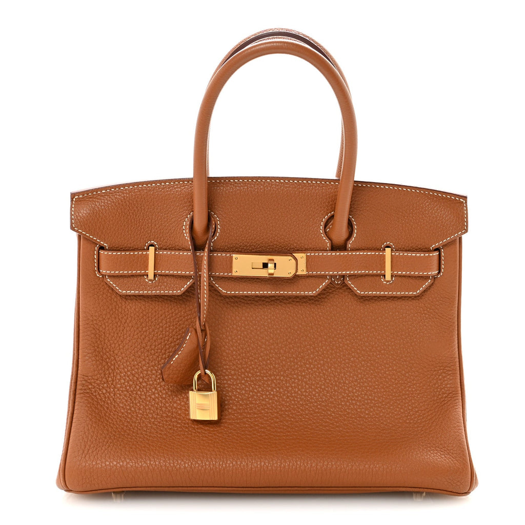 Togo Birkin 30 Gold product image 1, provided for visual reference and product detail review