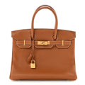 Togo Birkin 30 Gold product image 1, provided for visual reference and product detail review