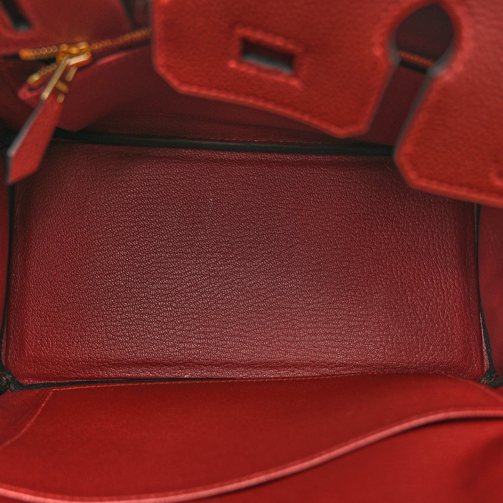 Togo Birkin 25 Rouge H product image 5, provided for visual reference and product detail review