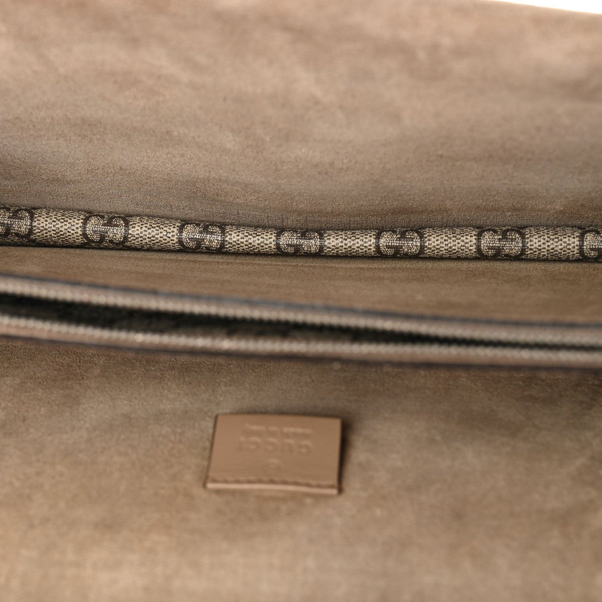 GG Supreme Monogram Small Dionysus Shoulder Bag Taupe product image 5, provided for visual reference and product detail