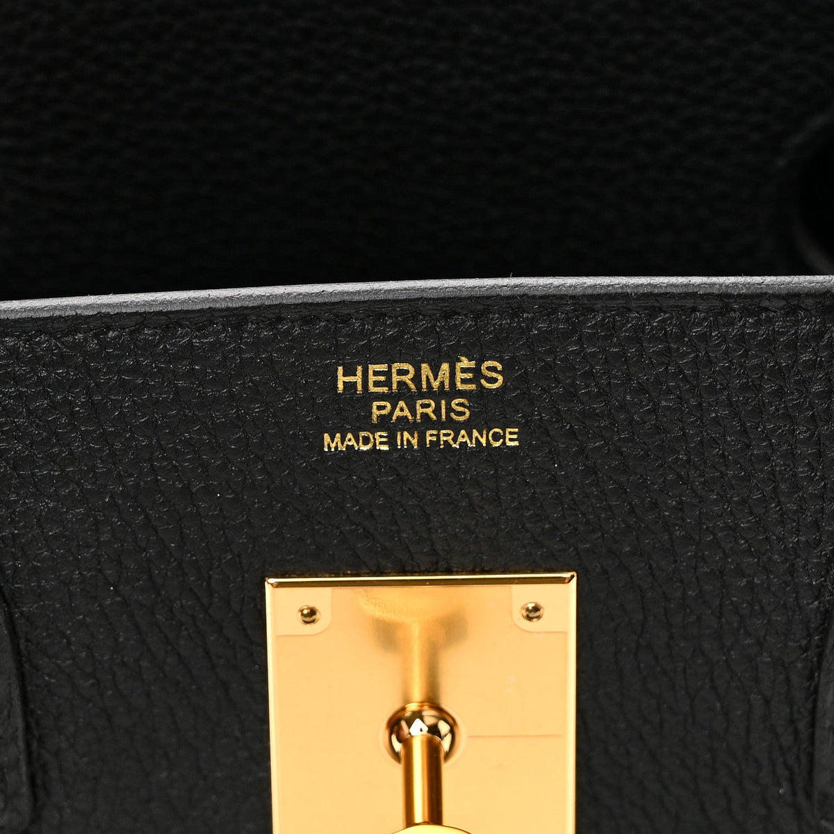 Togo Birkin 30 Black product image 6, provided for visual reference and product detail review