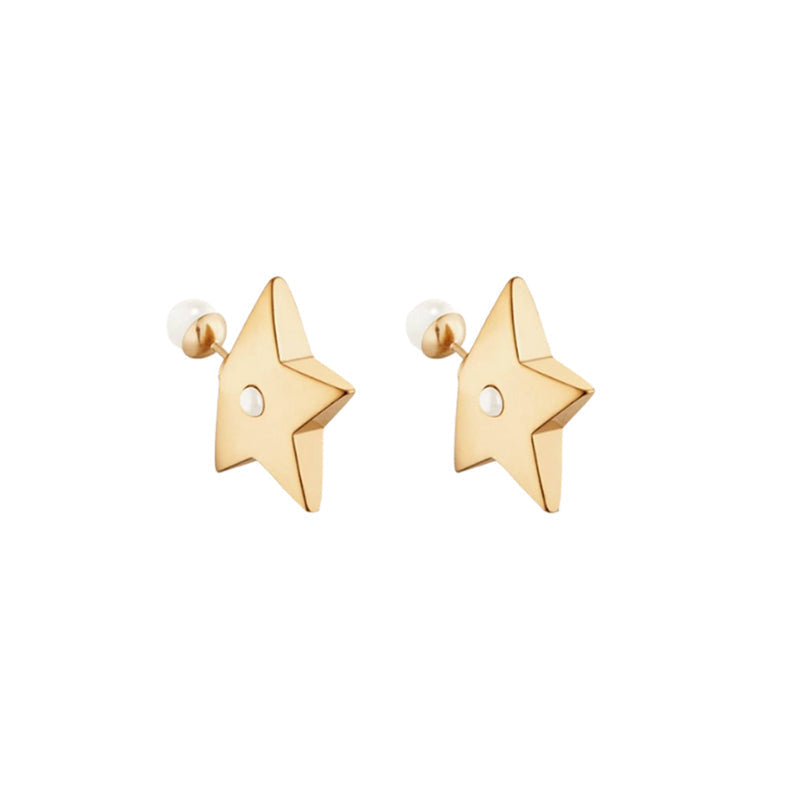 Dior Tribales Star 18K Gold Earrings product image 7, provided for visual reference and product detail review