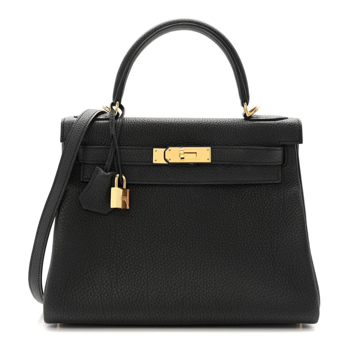 Togo Kelly Retourne 28 Black product image 1, provided for visual reference and product detail review