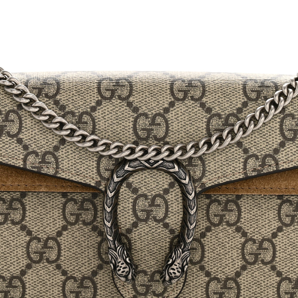 GG Supreme Monogram Super Mini Dionysus Shoulder Bag Taupe product image 8, provided for visual reference and product detail