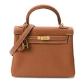 Togo Kelly Retourne 25 Gold product image 1, provided for visual reference and product detail review