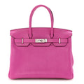 Taurillon Clemence Birkin 30 Magnolia product image 1, provided for visual reference and product detail review