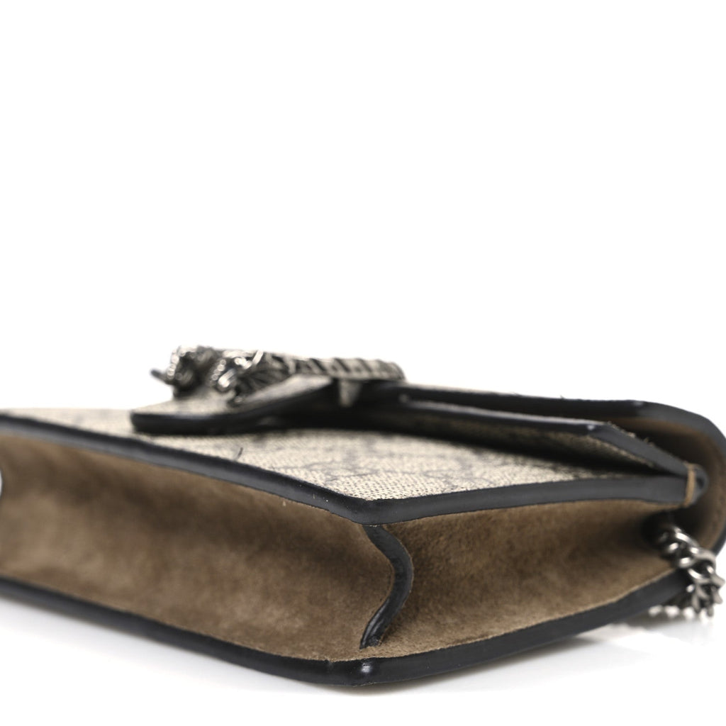 GG Supreme Monogram Super Mini Dionysus Shoulder Bag Taupe product image 9, provided for visual reference and product detail