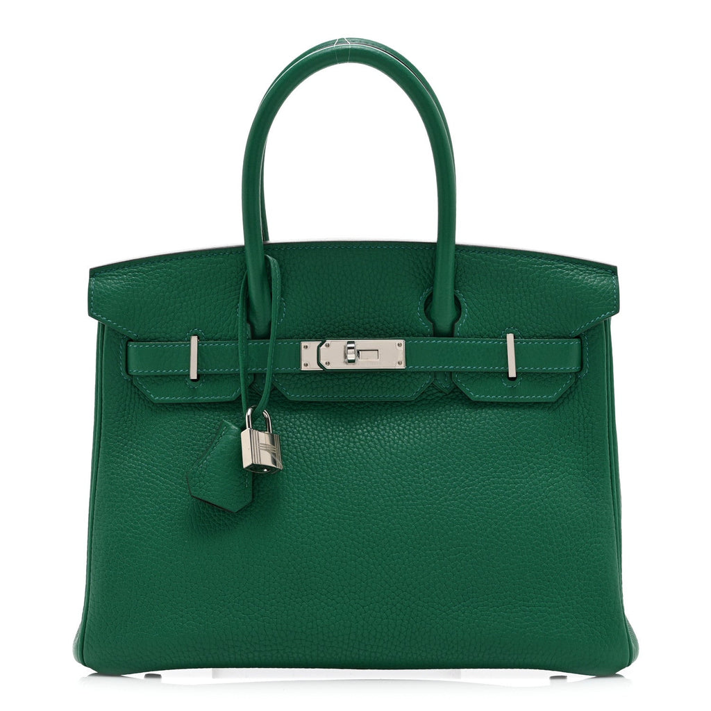 Togo Verso Birkin 30 Vert Vertigo Vert Fonce product image 1, provided for visual reference and product detail review