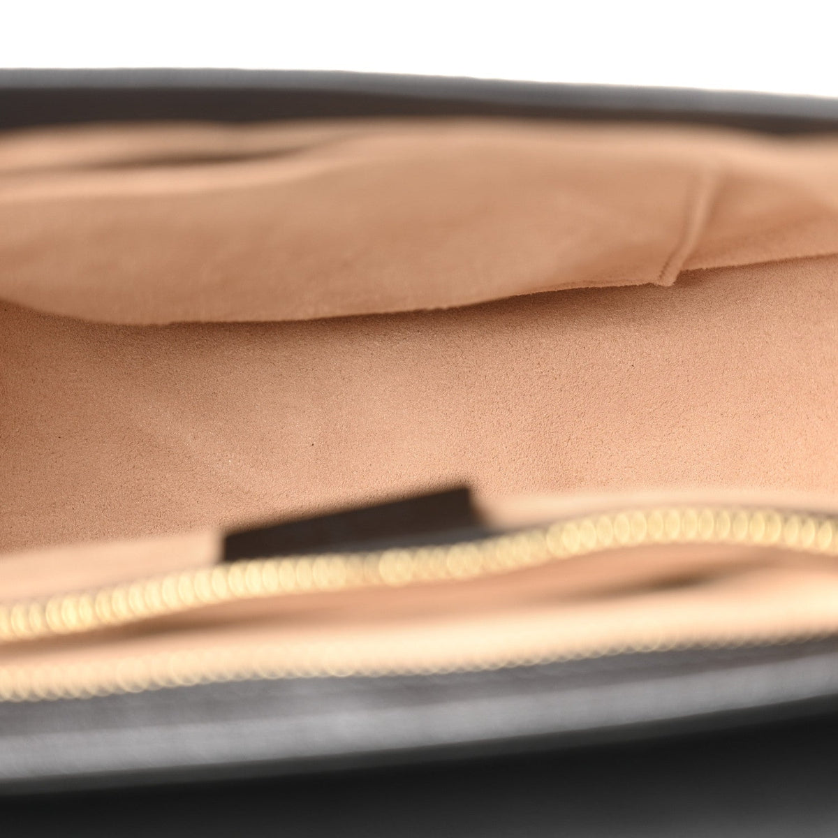 GG Supreme Monogram Calfskin Small Padlock Messenger Shoulder Bag Beige Black Cuir product image 5, provided for visual