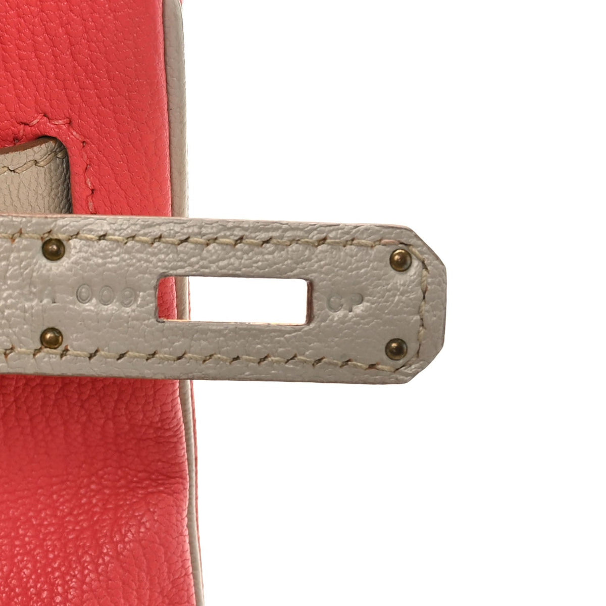 Chevre Mysore Horseshoe Birkin 30 Rose Lipstick Gris Perle product image 7, provided for visual reference and product detail
