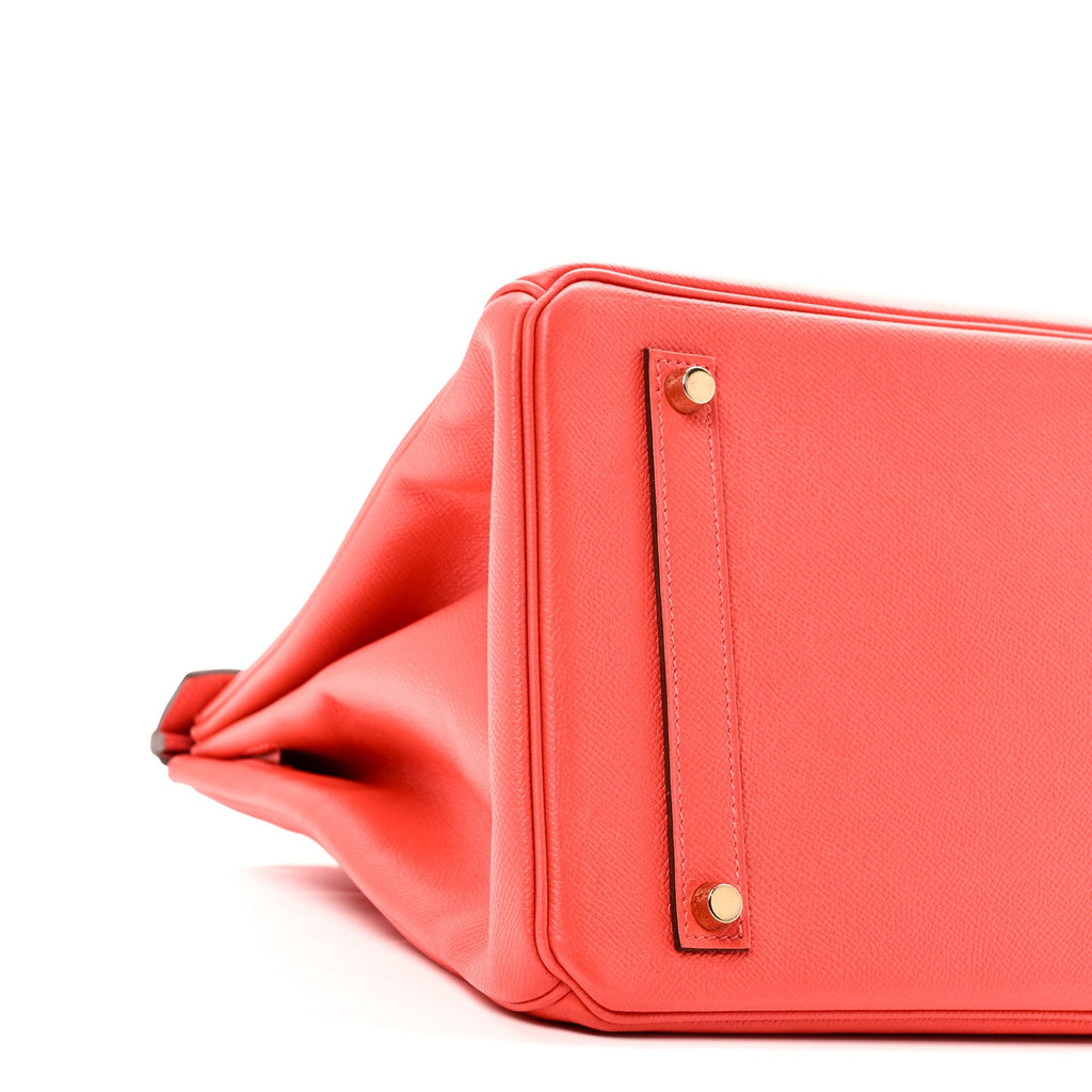 Epsom Birkin 35 Rose Jaipur product image 9, provided for visual reference and product detail review