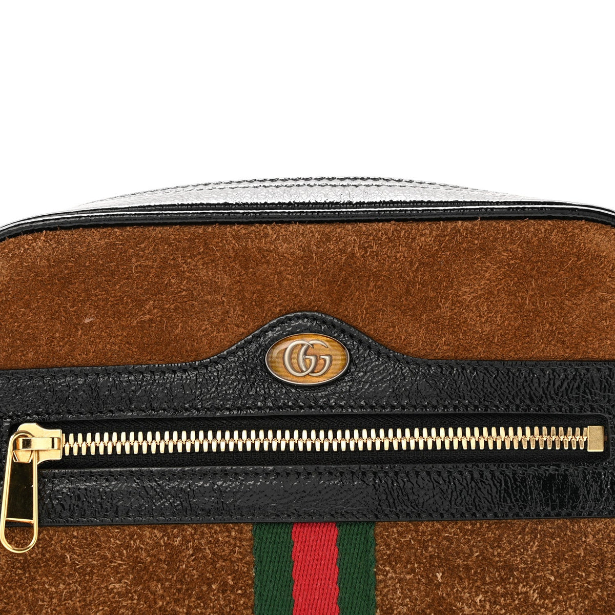 Suede Small Ophidia Belt Bag 85 34 Brown product image 8, provided for visual reference and product detail review