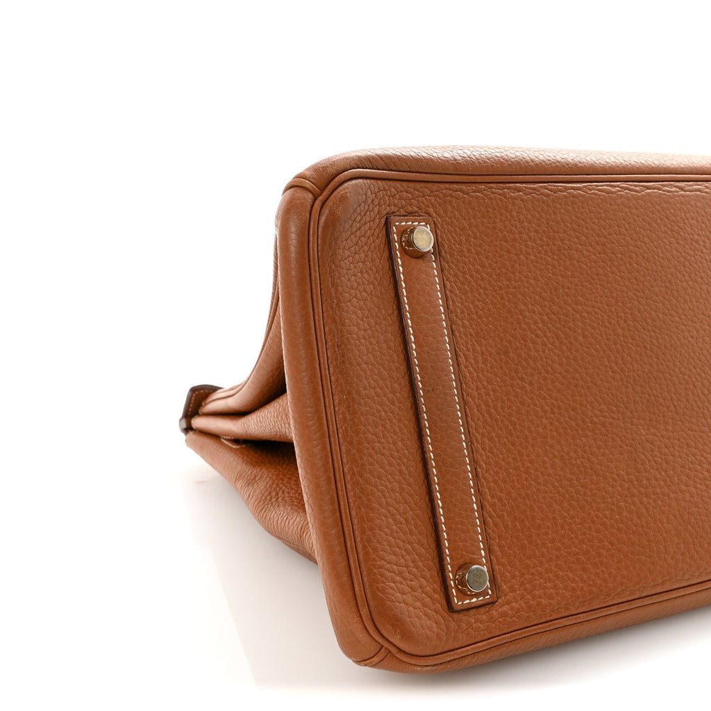 Taurillon Clemence BIRKIN 35 Gold product image 9, provided for visual reference and product detail review