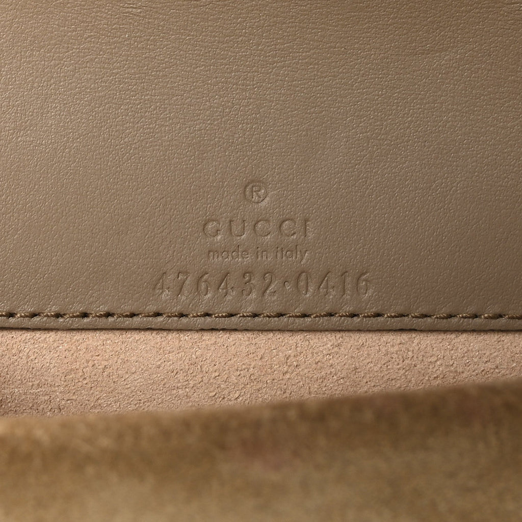 GG Supreme Monogram Super Mini Dionysus Shoulder Bag Taupe product image 6, provided for visual reference and product detail