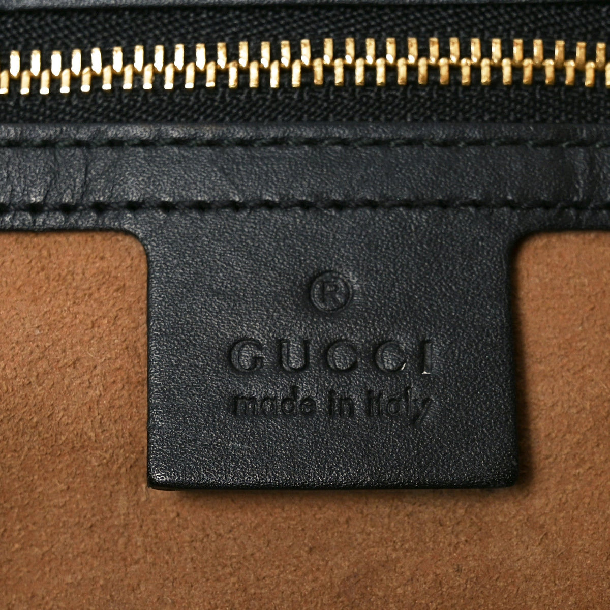 GG Supreme Monogram Medium Padlock Tote Black product image 10, provided for visual reference and product detail review
