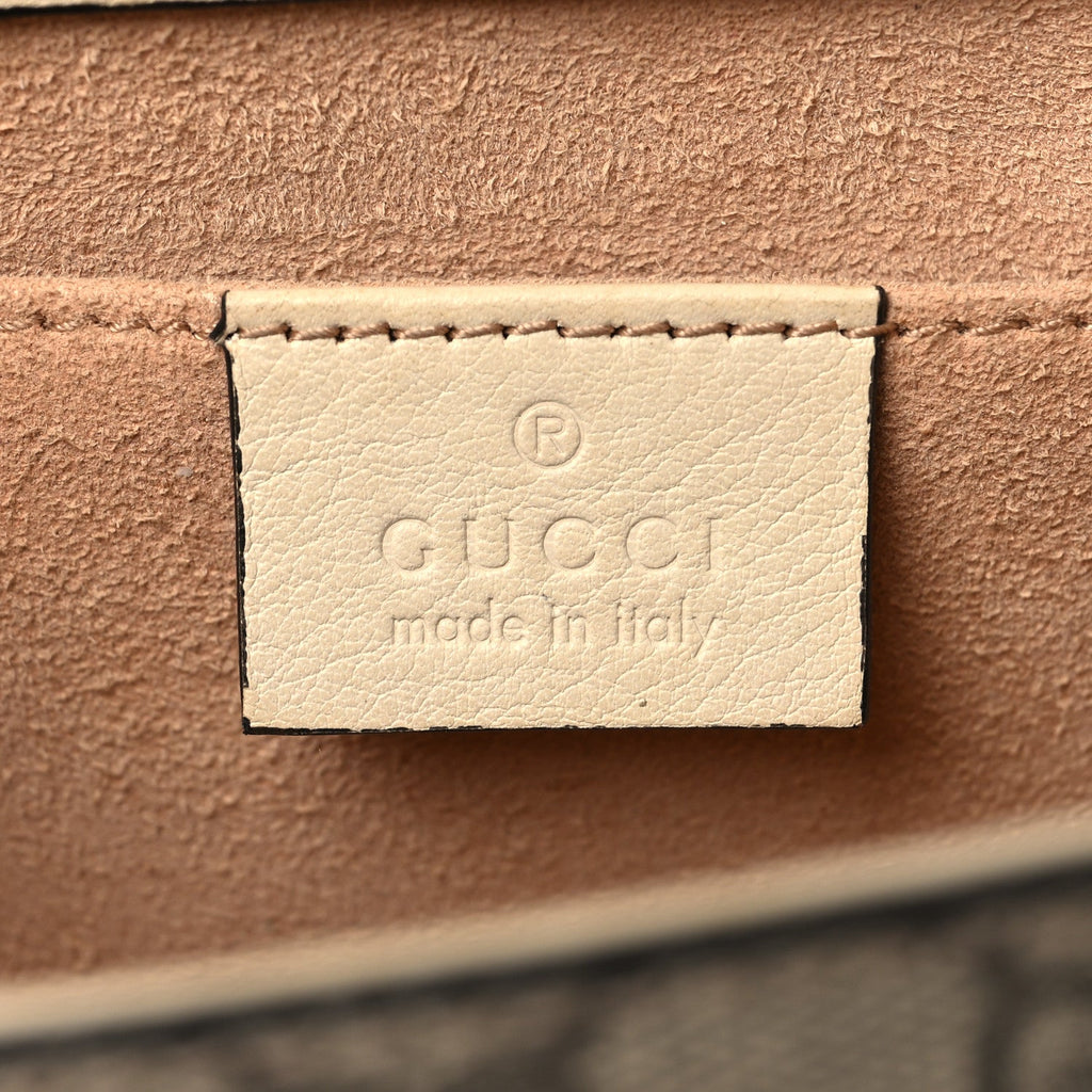 GG Supreme Monogram Calfskin Small Padlock Shoulder Bag Beige Mystic White Sun Oil product image 5, provided for visual