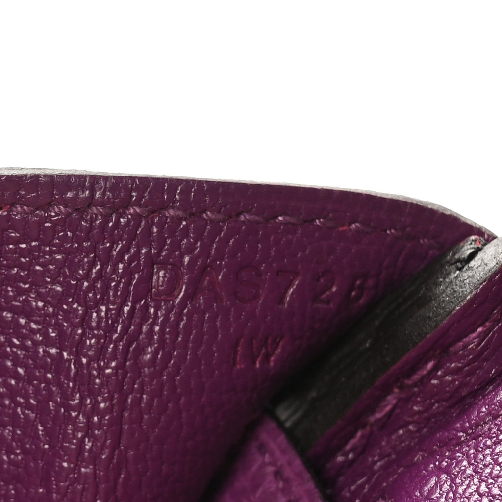 Togo Horseshoe Birkin 25 Rose Pourpre Cassis product image 7, provided for visual reference and product detail review