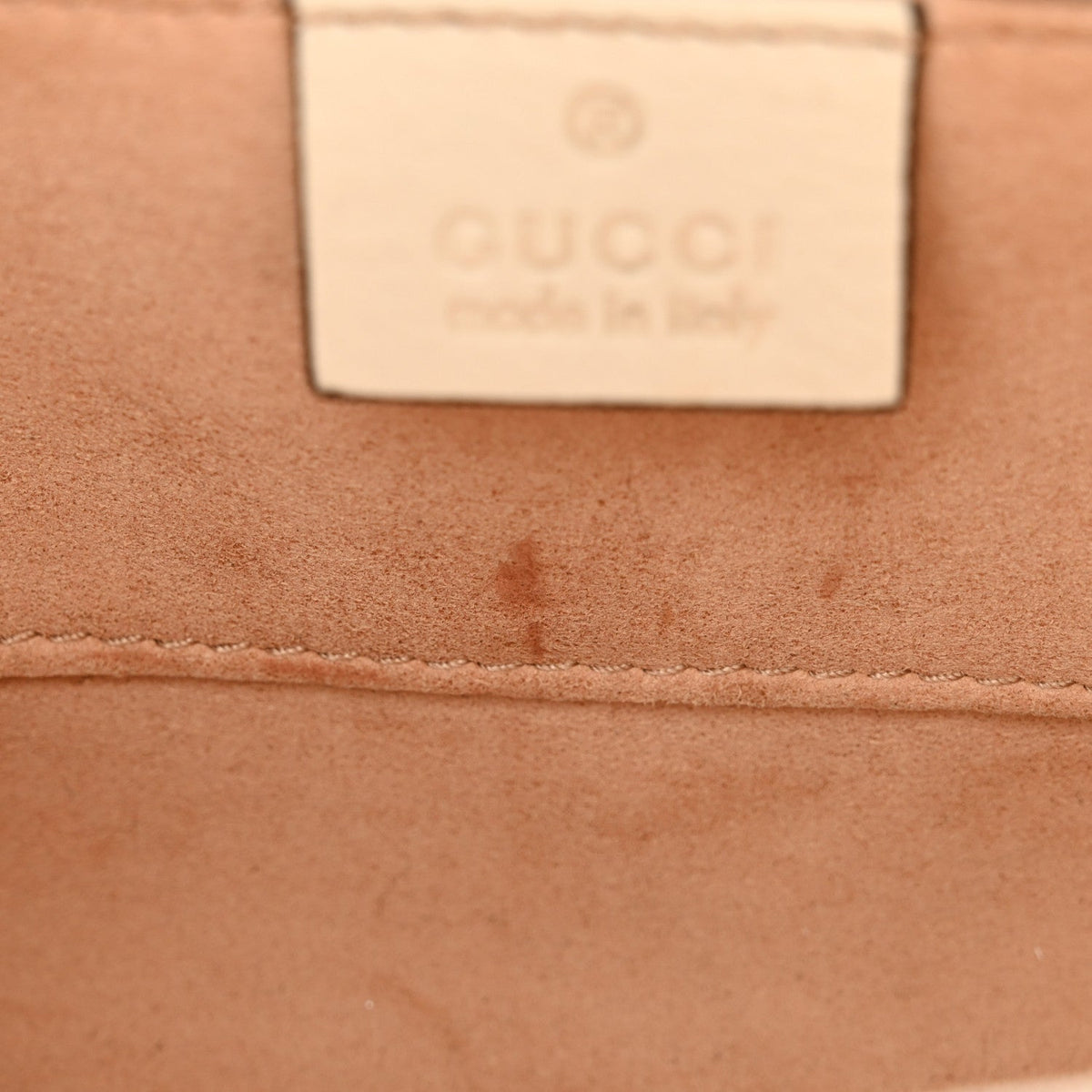 GG Supreme Monogram Calfskin Small Padlock Shoulder Bag Beige Mystic White Sun Oil product image 11, provided for visual