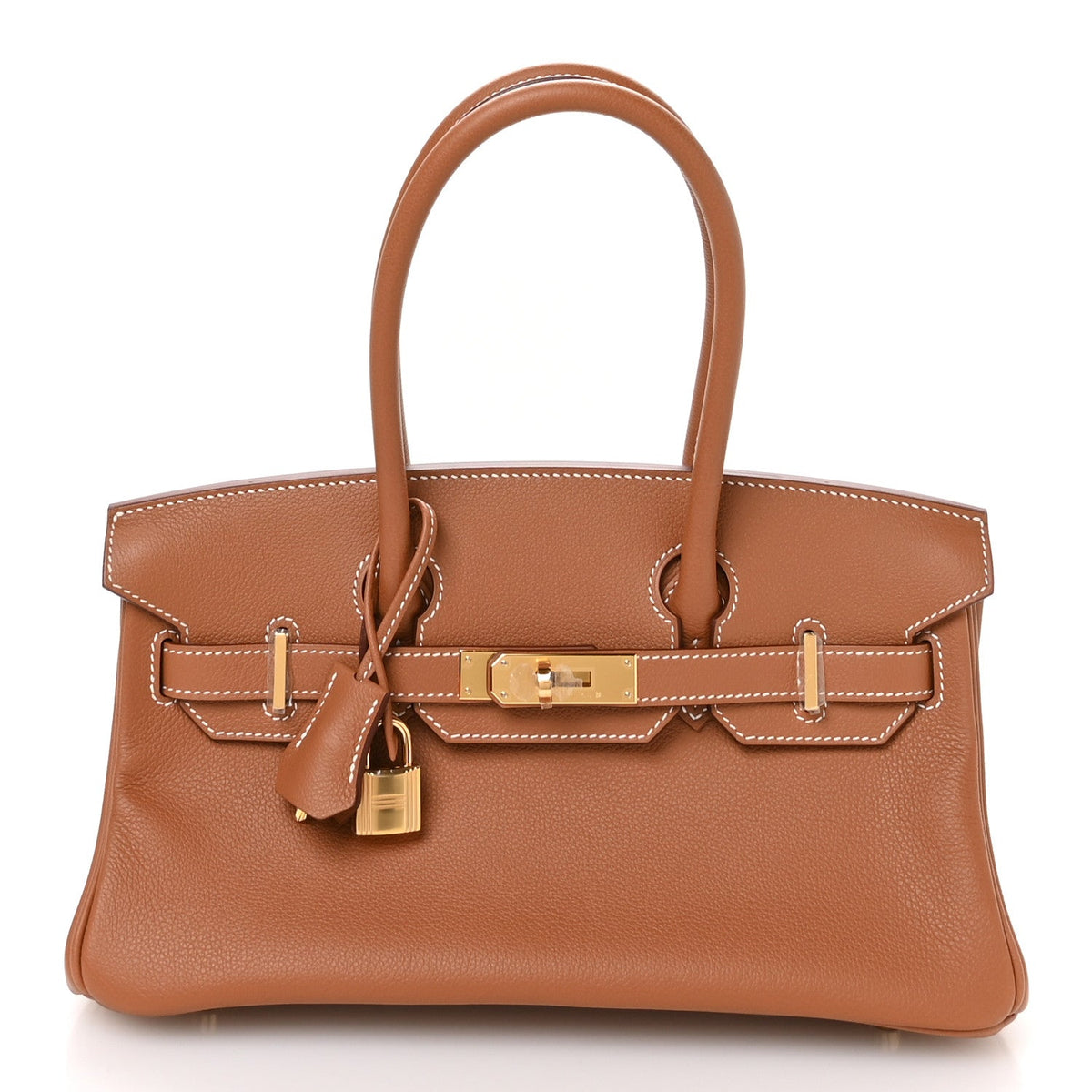 Evercolor Shoulder Birkin Light 29 Gold product image 1, provided for visual reference and product detail review