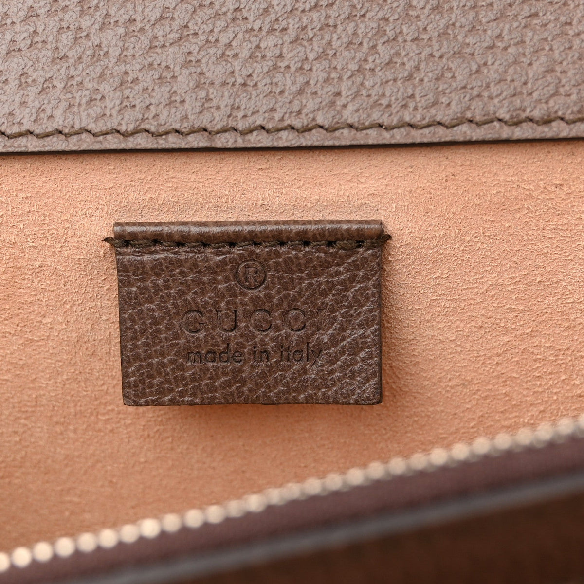 GG Supreme Monogram Textured Dollar Calfskin Top Handle Dionysus Shoulder Bag Beige Ebony New Acero product image 6,