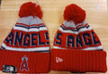 Anaheim Angels MLB New Era winter Hat with Pom product image 1