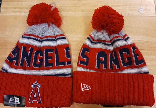 Anaheim Angels MLB New Era winter Hat with Pom product image 1