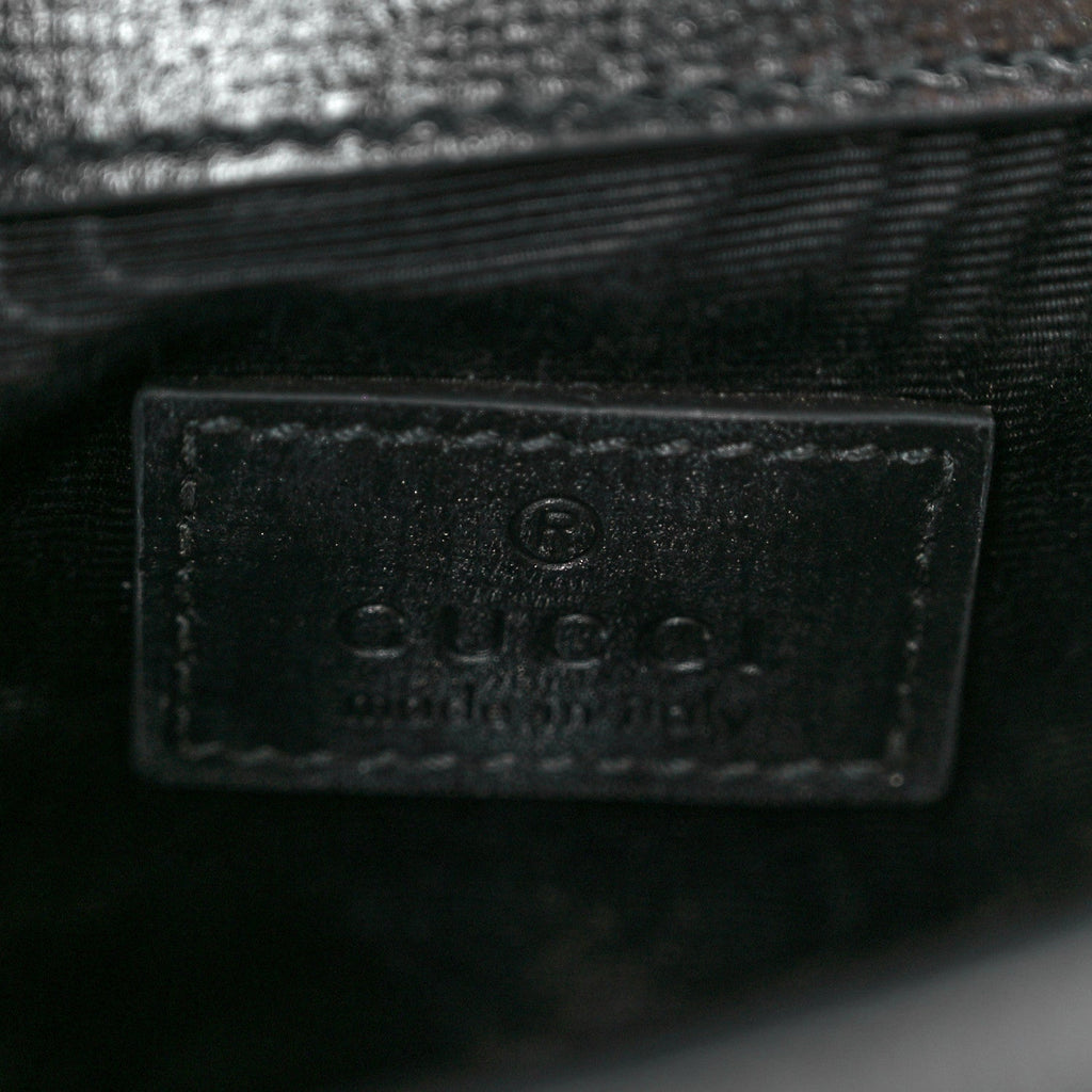 Satin Crystal GG Monogram Mini Dionysus Top Handle Bag Black product image 6, provided for visual reference and product