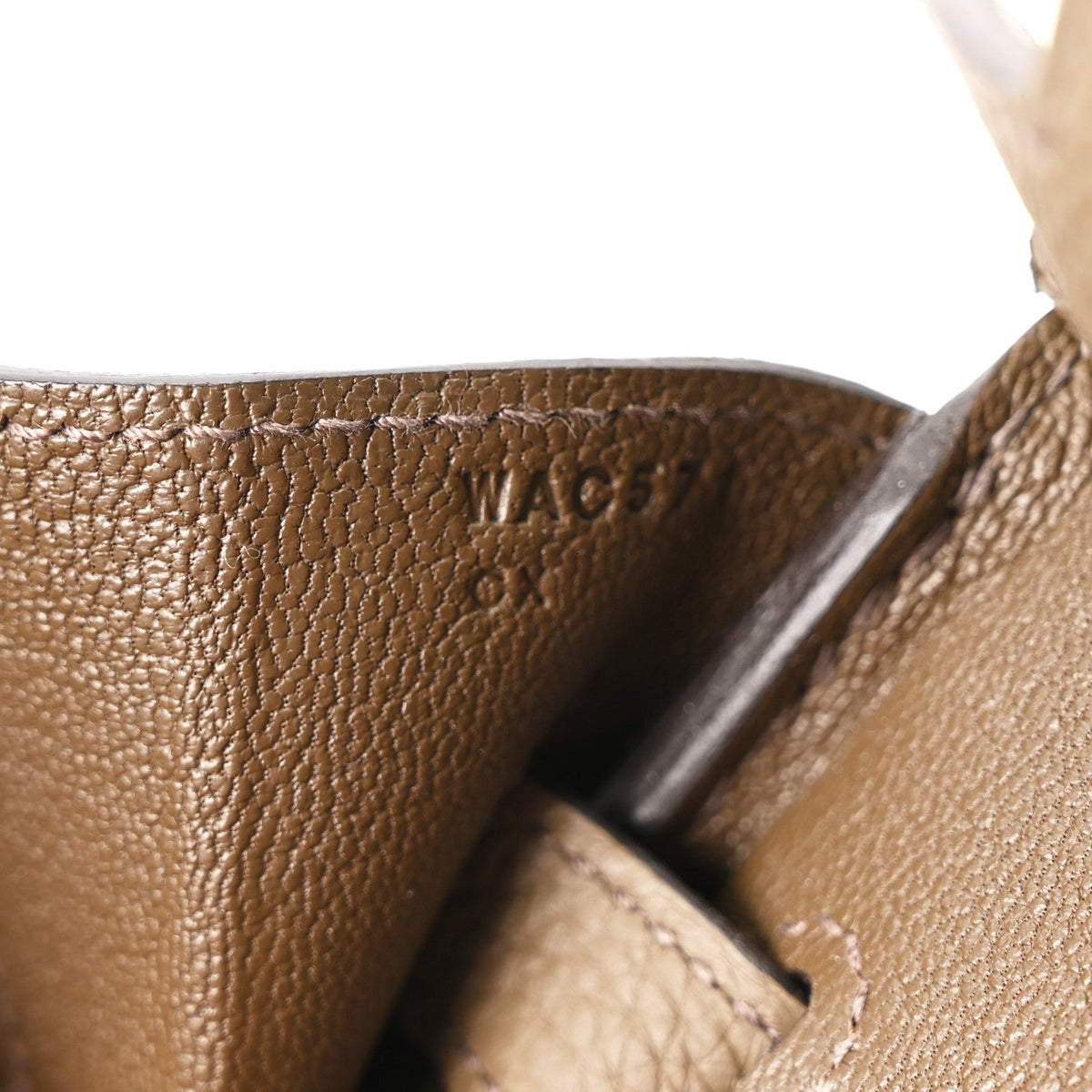 Togo Birkin 30 Toundra product image 7, provided for visual reference and product detail review