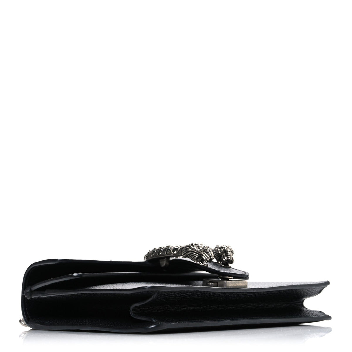 Calfskin Mini Dionysus Shoulder Bag Black product image 4, provided for visual reference and product detail review